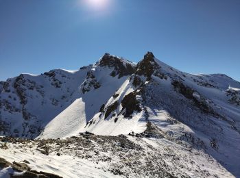 Trail Touring skiing Villarodin-Bourget - passage de la belle Plinier Nord - Photo