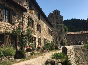 Tour Wandern Saint-André-de-Chalencon - Pont du diable & cité médiévale de Chalencon - Photo