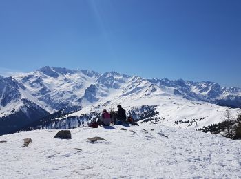 Randonnée Raquettes à neige Crêts-en-Belledonne - Le Grand Rocher (2021) - Photo