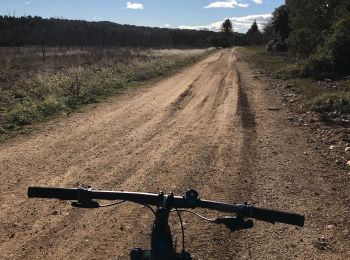 Trail Mountain bike Prades-le-Lez - Test gps batterie téléphone  - Photo