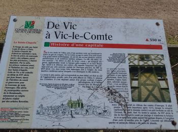 Randonnée Marche Vic-le-Comte - Vic-le-Comte (visite de la ville) - Photo