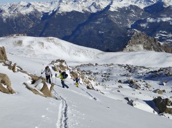 Randonnée Ski de randonnée Réotier - crête des Prénetz - Photo