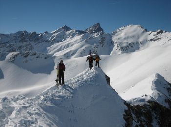 Trail Touring skiing Montricher-Albanne - Paroi du midi - Photo