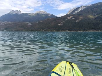 Trail Canoe - kayak Doussard - lac Annecy  - Photo
