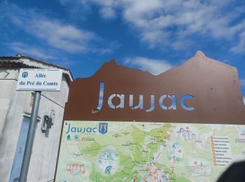 Tocht Stappen Jaujac - ARDECHE,  JAUJAC. .PONT DE L ECHELLE O - Photo