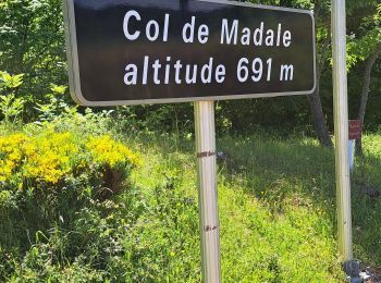 Randonnée Marche Colombières-sur-Orb - Gorges de Colombieres et retour au col de Madale - Photo