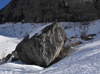 Tour Schneeschuhwandern Orcières - 2020-02-03_19h39m02_Orcieres-14-Prapic-Le-Tombeau-du-Poete-Joseph-Reymond-Vallon - Photo