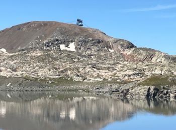 Randonnée Marche Vaujany - Sabot Aiguillettes Couard Lac de la Fare 2800 trace réelle - Photo