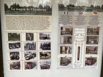 Tour Wandern Compiègne - Compiegne rond point de l’Armistice 13,4 km - Photo