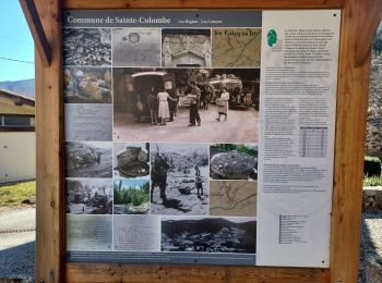 Excursión Senderismo Sainte-Colombe - SAINTE COLOMBE , les Bègues,  autour des versants du Céans o l - Photo