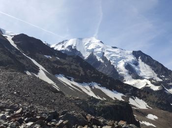 Trail Snowshoes Saint-Gervais-les-Bains - refuge de tête rousse - Photo