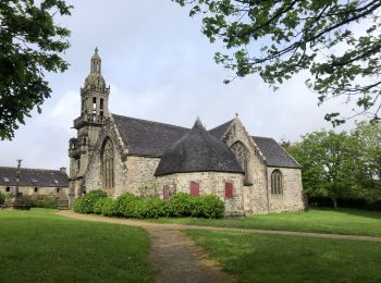 Tour Wandern Plomodiern - J5 Menez -Hom - Photo