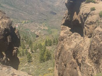 Tour Wandern Tejeda - Roque mublo - Photo