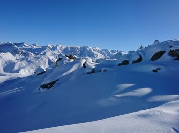Tocht Ski randonnée Courchevel - creux noir - Photo
