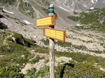 Excursión Senderismo Allemond - Lac de Belledonne trace réelle - Photo