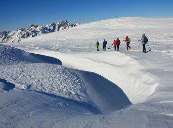 Randonnée Raquettes à neige Huez - Alpe d'Huez - DMC2 - Lacs de Balme Rousse, de la Fare et du Milieu. - Photo