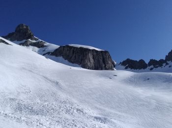 Tour Skiwanderen La Léchère - col de la flachere, tour de la flachère, haut du télésiège de la lauzière - Photo