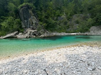 Randonnée Marche Bovec - Bovec et la rivière Soča - Photo