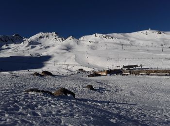 Randonnée Raquettes à neige Porta - Pas de la Case côté France variante 4 - Photo