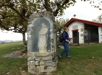 Trail Walking Ostabat-Asme - OSTABAT G3 Chapelles St Nicolas et Soyarze reco 