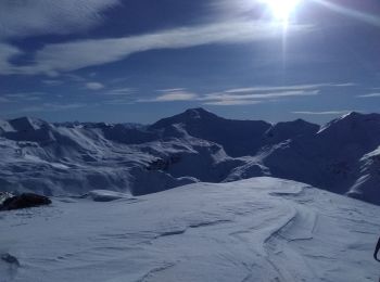 Trail Touring skiing Orcières - Le chapeau rouge - Photo