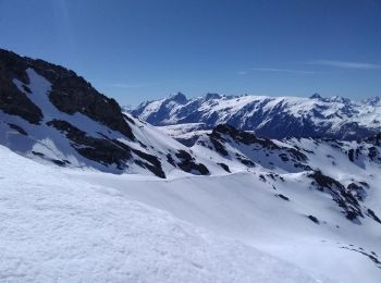 Trail Touring skiing Le Freney-d'Oisans - pic blanc - Photo