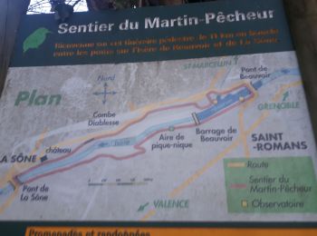Randonnée Marche nordique Beauvoir-en-Royans - Reconnaissance de Beauvoir-en-Royans à la Sône - Photo