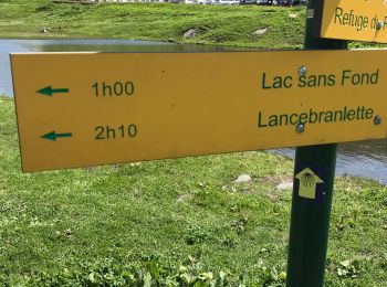Trail Walking Séez - Lac sans fond en partant de l’hospice st bernard - Photo