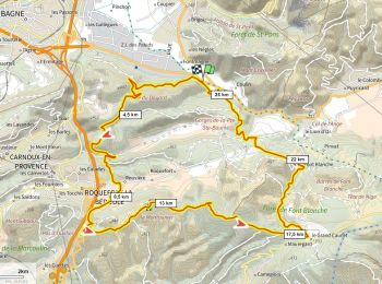 Tour Mountainbike Gémenos - Montounier 671m+ depuis Gémenos - Photo