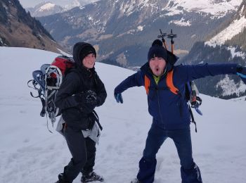 Tour Schneeschuhwandern Abondance - monté lac des plagnes  - Photo