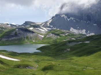 Percorso Mountainbike Sixt-Fer-à-Cheval - lac enterne - Photo