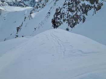 Tocht Ski randonnée Névache - roche gauthier couloir nord - Photo