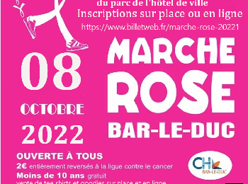 Tour Wandern Bar-le-Duc - Marche rose 2022 5 kms  - Photo
