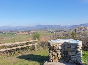 Tour Wandern La Bâtie-Rolland - voie verte et table orientation  - Photo