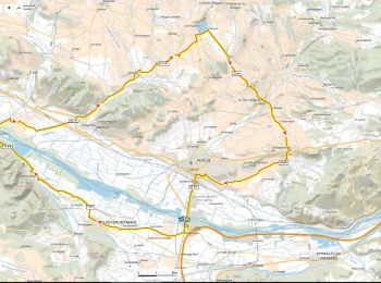 Tour Rennrad Meyrargues - Etang de la Bonde D+ 490m depuis le péage de Meyrargues - Photo