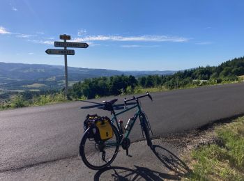 Trail Road bike Valcivières - les moulins  - Photo