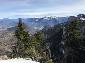 Randonnée Raquettes à neige Autrans-Méaudre en Vercors - Autrans: Gève - Bec de l'Orient - Photo