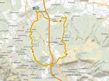 Tour Mountainbike Fuveau - la Pomme D+380m (tracé à essayer) - Photo