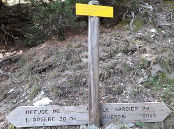 Trail Walking Villarodin-Bourget - Refuge de l'orgère - le col de la Masse - Photo