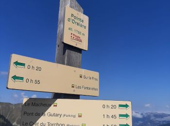 Tour Wandern Manigod - ARAVIS: POINTE D'ORSIERE - Photo