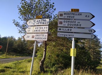 Randonnée Vélo de route Meyrueis - gorges de la jonte et causse noir - Photo