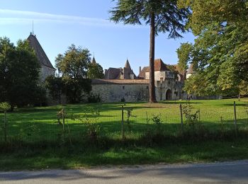 Randonnée Marche Ribagnac - château de Bridoire - Photo
