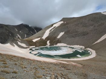 Excursión Senderismo Entraunes - Lac de Cayolles par le pas du lausson. - Photo