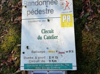 Tour Wandern Caorches-Saint-Nicolas - coarche court - Photo