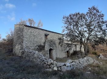 Tour Wandern Mallefougasse-Augès - CHATEAU NEUF VAL SAINT DONNAT . Chapelle ST Magdeleine , bory de Baribarin , body d Emilie , jas de Mathieu , body de Mathieu  , bergerie de Combe Belle , bory vieille , body haute , body basse , o n d - Photo