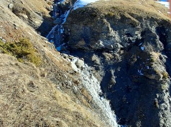 Tour Schneeschuhwandern Orcières - Orcières 30 - Village des Estaris - Grande Cascade - Les Baniols 5,5 km 260 m - Photo