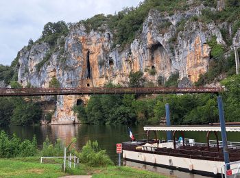 Tour Wandern Cabrerets - Cabrenets Bouziès St Cirq Bouziés - Photo