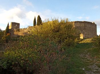 Randonnée Marche Rochefort-en-Valdaine - château Rochefort en Valdene et ruisseau de citelle  - Photo