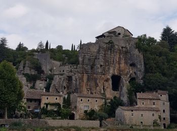 Trail Electric bike Saint-Maurice-d'Ardèche - 07 - Vogue Balazuc  La Baume Ruoms  - Photo