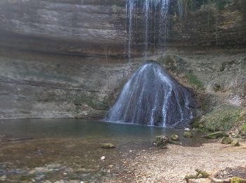Trail Walking Dortan - vouais. la pierre qui vire.la cascade de la combe. - Photo
